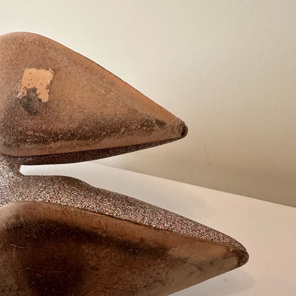 MANOLO GLITTER PUMPS SIZE 40 - Picture 4 of 5